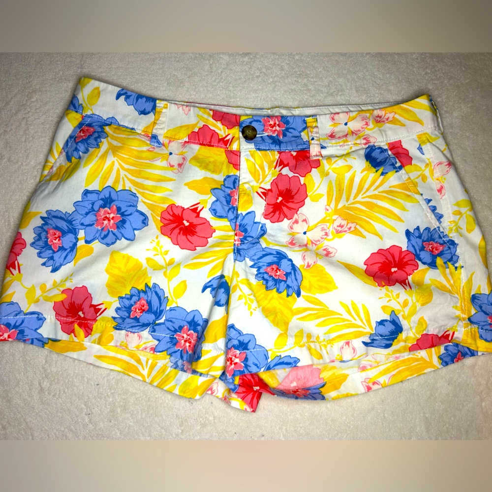 Old Navy Floral Print, Mid-rise Shorts